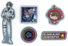 【中古】シール・ステッカー 加賀美ハヤト メタルステッカーセット(5種セット) 「バーチャルYouTuber にじさんじ ROF-MAO UCHU PARTY! -4th Anniv.-(4th Anniversary)」