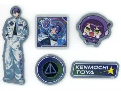 【中古】シール・ステッカー 剣持刀也 メタルステッカーセット(5種セット) 「バーチャルYouTuber にじさんじ ROF-MAO UCHU PARTY! -4th Anniv.-(4th Anniversary)」