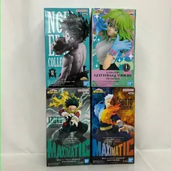【まとめ】 僕のヒーローアカデミア フィギュア 4体 セット ヒロアカ / NOIR EDGE COLLECTION MAXIMATIC GLITTER ＆ GLAMOURUS 緑谷出久 轟焦凍 葉隠透