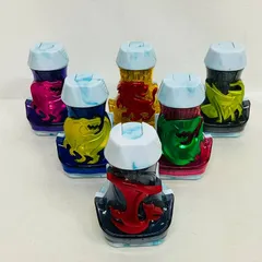 【まとめ】 仮面ライダー リバイス DX バイスタンプ 6点 セット / KAMEN RIDER REVICE プテラ レックス メガロドン トイザウルス ライオン ネオバッタ