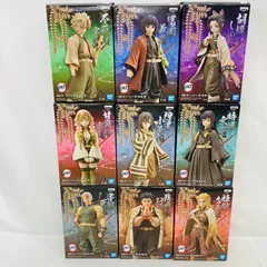 【状態良好】 鬼滅の刃 絆ノ装 フィギュア 柱 セピア 9体 セット / 時透 甘露寺 冨岡 不死川 伊黒 胡蝶しのぶ悲鳴嶼 天元 煉獄