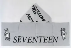 【中古】タオル・手ぬぐい SEVENTEEN フード付きタオル 「SEVENTEEN TOUR ‘FOLLOW’ AGAIN TO JAPAN」