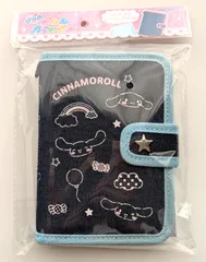 シナモロール   デニム シールバインダー　シール帳　サンリオ