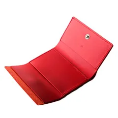 [エムピウ] 財布 ミニ財布 本革 ストラッチョ straccio コンパクト財布 三つ折り財布 リスシオ ブッテーロ レッド 406e72e4