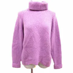 ロペピクニック ROPE Picnic ニット セーター タートルネック 長袖 40 L ピンク /YK