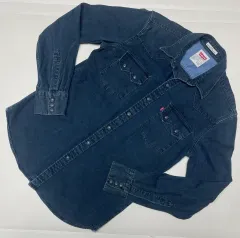 リーバイス ウェスタン デニム シャツ M スリムフィット