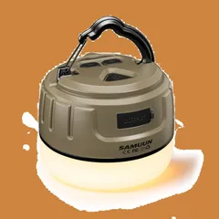 マグネット内蔵 4色切替 光色/輝度記憶 無段階調光 5200mAh IPX5防水 実用点灯8-250時間 スマホ充電可能 キャンプ アウトドア Type-C充電式 登山 キャンプランタン 夜釣り LEDランタン 防災 停電 ランタン 緊急 SAMUUN 非常