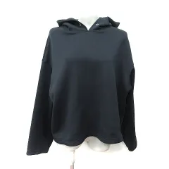 ジーユー GU パーカー プルオーバー 長袖 XL 黒 ブラック /YI ●RY