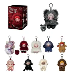 ◆POP MART SKULLPANDA You Found Me! シリーズ ぬいぐるみペンダント １ピース ブラインドボックス ぬいぐるみ ランダム ポップマート スカパン スカルパンダ フィギュア プレゼント 推し活 b2958024