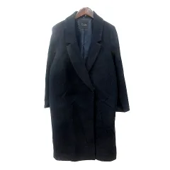 ロッソ ROSSO アーバンリサーチ チェスターコート 総裏地 ウール F 紺 ネイビー /MN