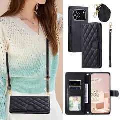 【新品】 Dahimomo For iPhone 17 Pro ケース 手帳型 いphone17pro ケース ショルダー ストラップ カード収納 アイフォン17プロ スマホケース 肩掛け 斜め掛け iphone17プロ カバー スタンド機能 おしゃれ 全 0