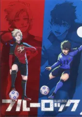 【中古】クリアファイル 潔世一＆ミヒャエル・カイザー 描き下ろしA4クリアファイル 「SHINJUKU ART WEEK ブルーロック×伊勢丹」