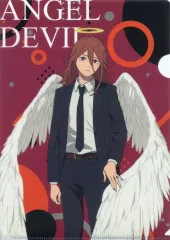 【中古】クリアファイル 天使の悪魔 オリジナル A4クリアファイル 「劇場版チェンソーマン レゼ篇×やよい軒」 キャンペーン対象メニュー注文特典