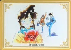 【中古】マグネット・磁石 新一＆蘭(横向き/雪) 「連載30周年記念 名探偵コナン展 アクリルマグネット」