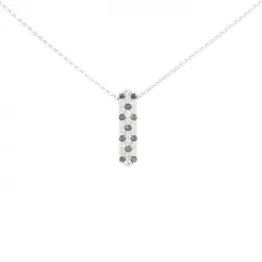 K18WG ダイヤモンド ネックレス 0.43CT