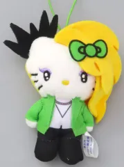 【中古】キーホルダー yoshikitty(YOSHIKI)/ジャケット：グリーン マスコット 「X JAPAN YOSHIKI×ハローキティ」 ラウンドワン限定