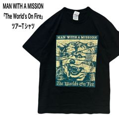 MAN WITH A MISSION マンウィズ メモリアルロゴTシャツSサイズ - メルカリ