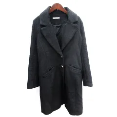 リップサービス LIP SERVICE チェスターコート 総裏地 M 黒 ブラック /AU