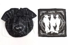 [중고] 굿즈 세트 코메틱 돈주머니 & 손수건 세트 綺羅これくしょん [아이돌 마스터 샤이니 칼라즈 CoMETIK POP UP SHOP 綺羅これくしょん]