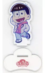 【中古】アクリルスタンド・アクリルパネル おそ松 スキ松 アクリルスタンド ちびキャラver. 「おそ松さん 10周年記念POPUP＆展示会 6×10! laughing wins!」