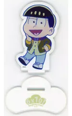 【中古】アクリルスタンド・アクリルパネル チョロ松 スキ松 アクリルスタンド ちびキャラver. 「おそ松さん 10周年記念POPUP＆展示会 6×10! laughing wins!」