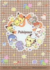 【中古】下敷き ポケピース B5クリア下敷き 「ポケットモンスター」
