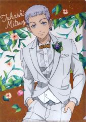 [Used] Clear File - Takashi Mitsuya A4 Clear File - Tuxedo - "Tokyo Revengers"