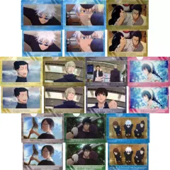 【中古】クリアファイル 全10種セット 「呪術廻戦 -マルイ POP UP SHOP- トレーディングミニクリアファイル ポストカード付き 懐玉・玉折Ver.」