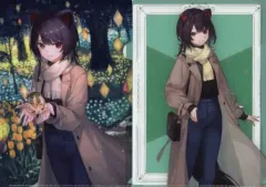 【中古】クリアファイル 戌亥とこ A4クリアファイル2枚セット 「バーチャルYouTuber にじさんじ ＆ NIJISANJI EN にじさんじ ウィンターデート2023」