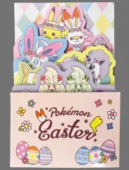 【中古】ノート・メモ帳 Pokemon Easter BOX付き付箋 「ポケットモンスター」 ポケモンセンター限定