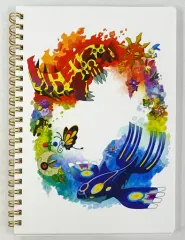 【中古】ノート・メモ帳 時を紡ぐ(集合) A5ダブルリングノート 「ポケットモンスター オメガルビー・アルファサファイア」 ポケモンセンター限定