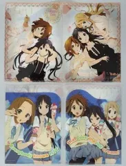 【中古】クリアファイル 放課後ティータイム A4ダブルポケットクリアファイル 「映画 けいおん!」 アニメージュ2012年7月号第1付録