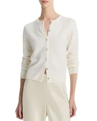 ヴィンス レディース アウター カーディガン セーター Vince Soft Boucle Cardigan Sweater Off White オフホワイトのサムネイル