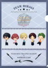 【中古】クリアファイル B.team柊/北原＆南條 A4クリアファイル 「スタミュ×animatecafe」