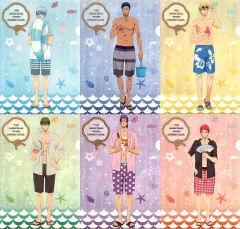 【中古】クリアファイル 全6種セット 「黒子のバスケ A4クリアファイルコレクション」