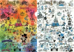 【中古】クリアファイル 集合 A4クリアファイルセット(2枚組) 「ディズニー」 東京ディズニーリゾート限定