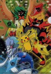 即購入OK】絶版品 ポケモン 墨絵列伝 ミニ屏風コレクション BOXセット