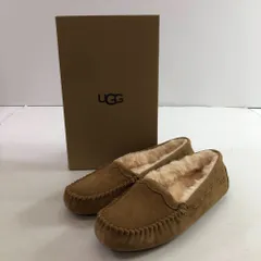 04w6402∞【中古】 UGG アグ Scalloped Moc スカラップド モック 1118841 チェスナット サイズ24ｃｍ 【八王子店】