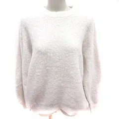 シューラルー SHOO・LA・RUE ニット セーター 長袖 F オフホワイト /RT