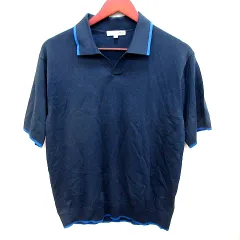 ユニクロ UNIQLO JWANDERSON ポロシャツ 半袖 L 紺 ネイビー /RT