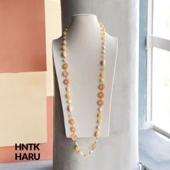 NOBLE ユーカリプト メタルパーツ ロングネックレス - メルカリ