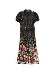 ALICE+OLIVIA プリントミディドレス 送料無料