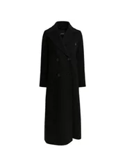 S MAX MARA ウール ダブルブレスト コート 送料無料