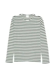 クローズドストライプTシャツ 送料無料