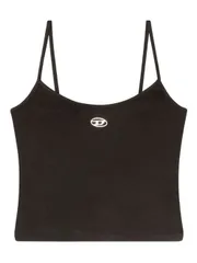 DIESEL ロゴコットンタンクトップ 送料無料
