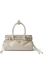 プラダ PRADA ボニー ミニ レザー ハンドバッグ 送料無料