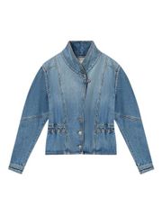 ALAIA 新作アライア デニム クロップド ジャケット - メルカリ