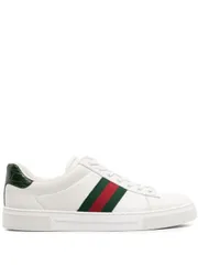 GUCCI ACE レザースニーカー 送料無料