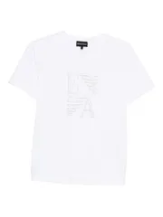 EMPORIO ARMANI ロゴ コットン Tシャツ 送料無料