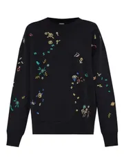 PS PAUL SMITH 刺繍入りコットンスウェットシャツ 送料無料